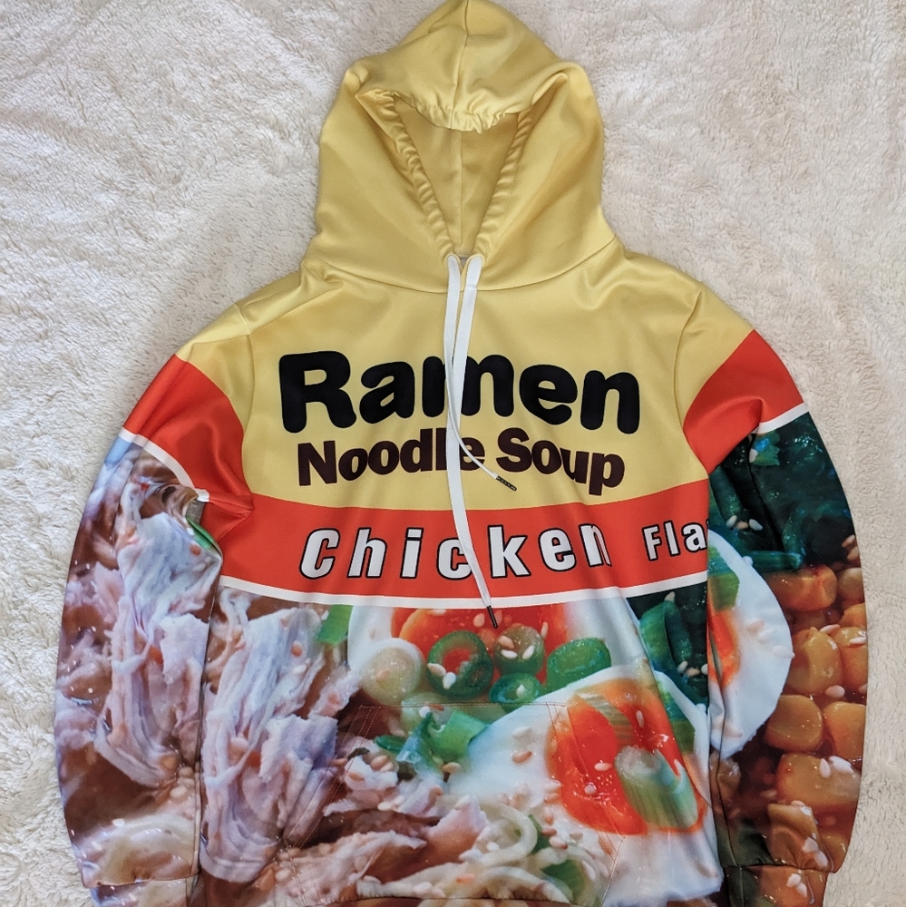 Ramen Noodle Soup Graphic Hoodie